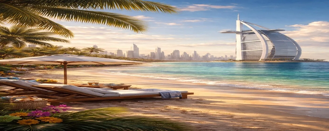 Luxury Beach Escape with Burj Al Arab – Dubai’s Iconic Coastal Retreat