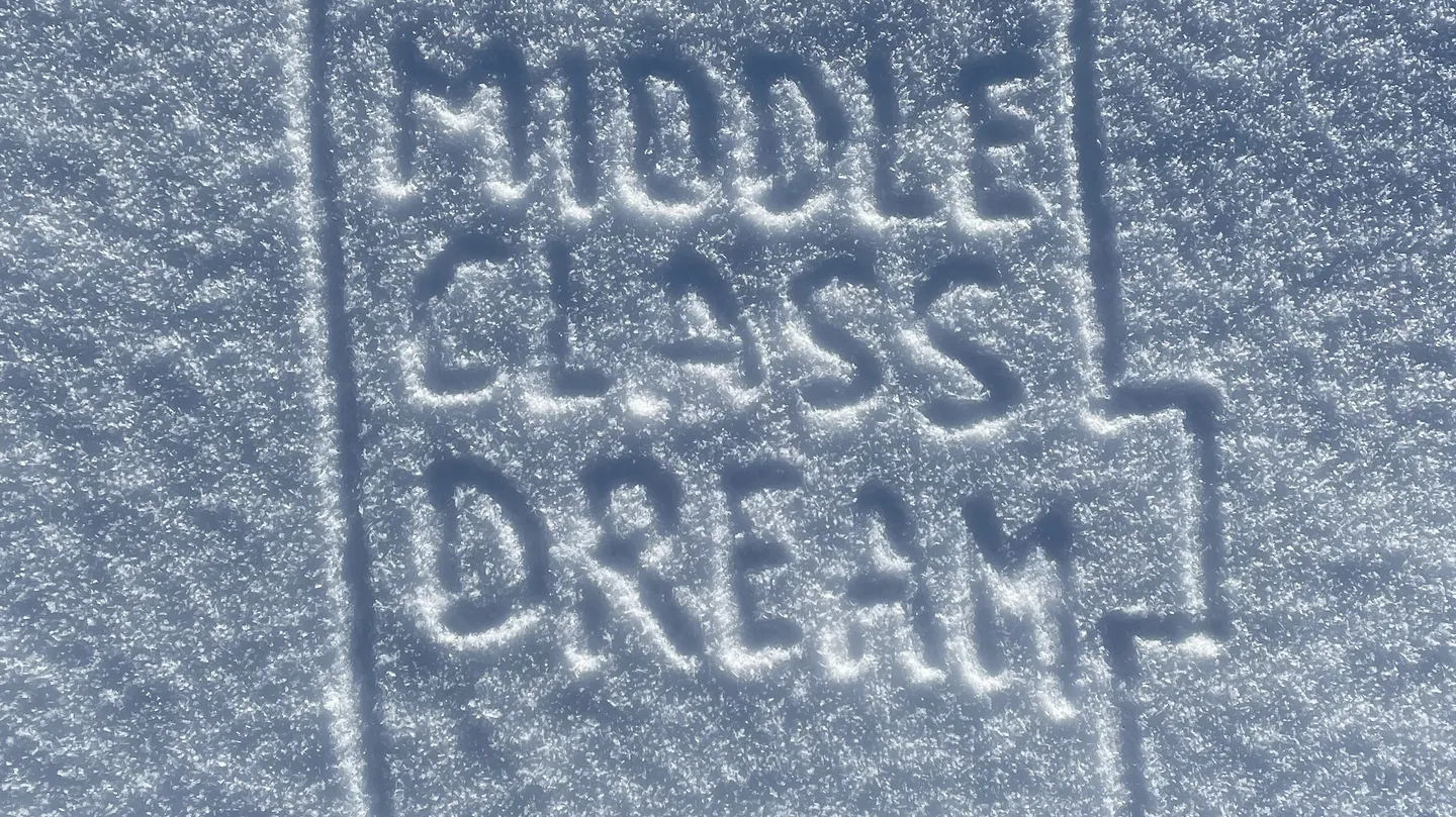 Snow is a Middle Class Dream by Pierre Gervois