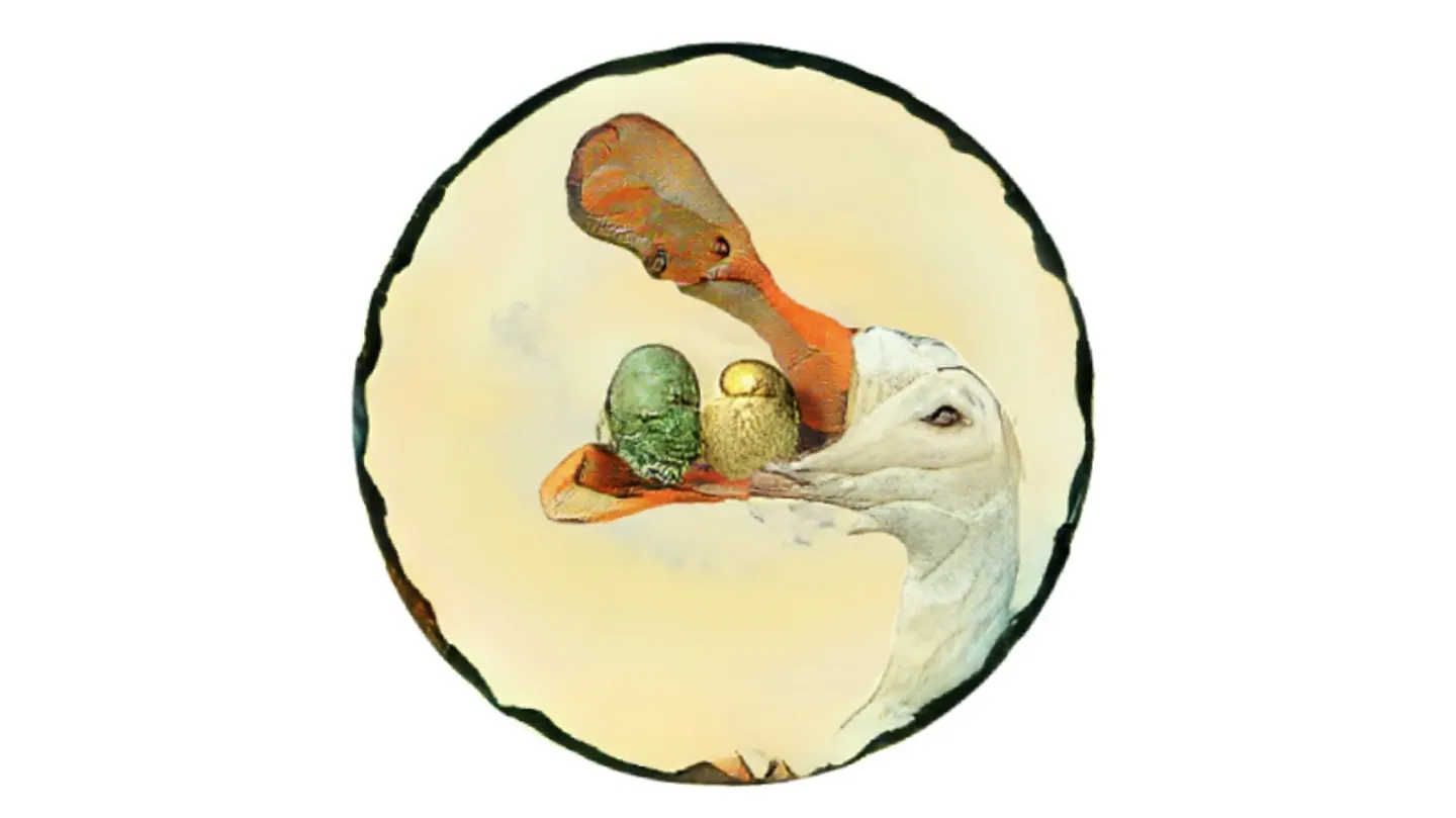 The Goose Who Laid Woke Eggs by Media Art Comics