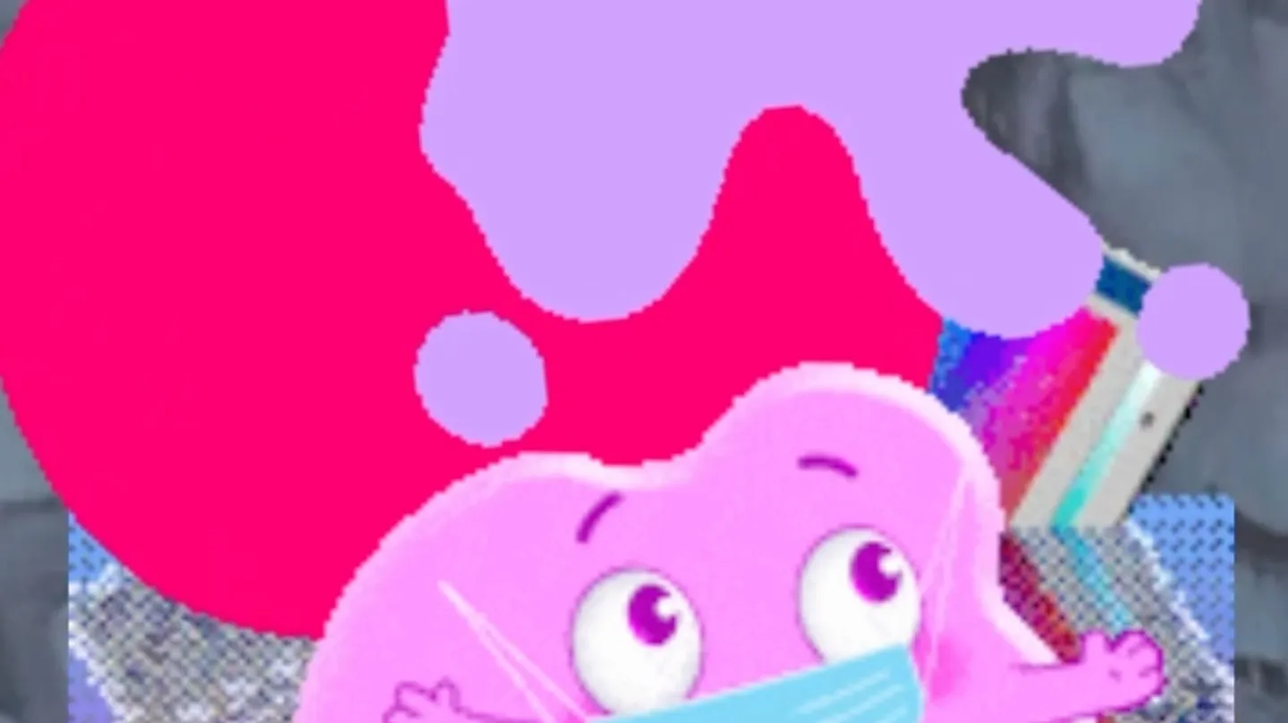 untitled (paints pink) by Anouk Kruithof