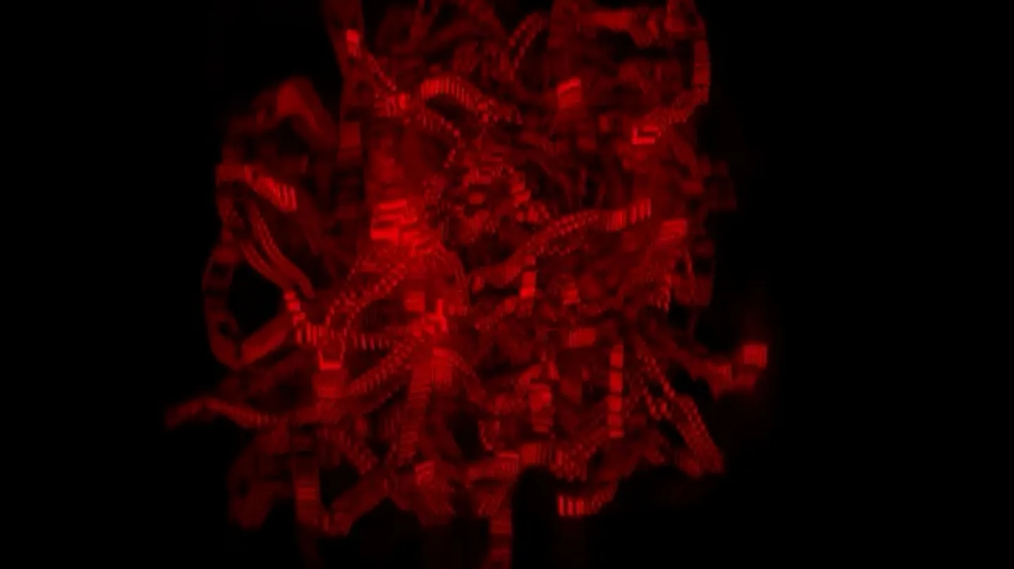 Dancing Particles 2 by Olympia