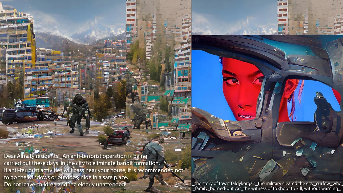 AI Realism. Qantar 2022. by Almagul Menlibayeva