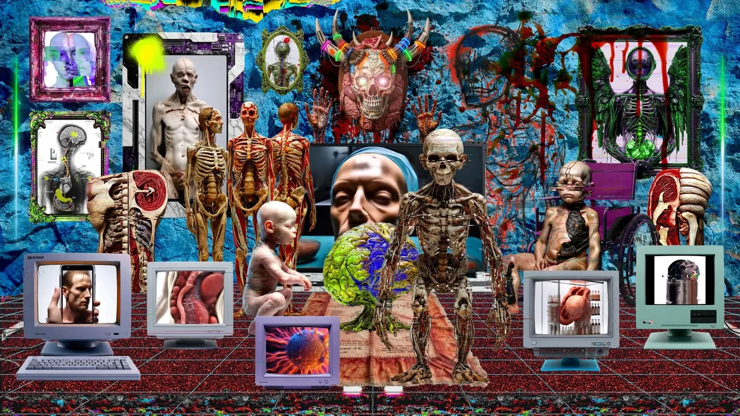 The Horror is in the Body by Domenico Dom Barra