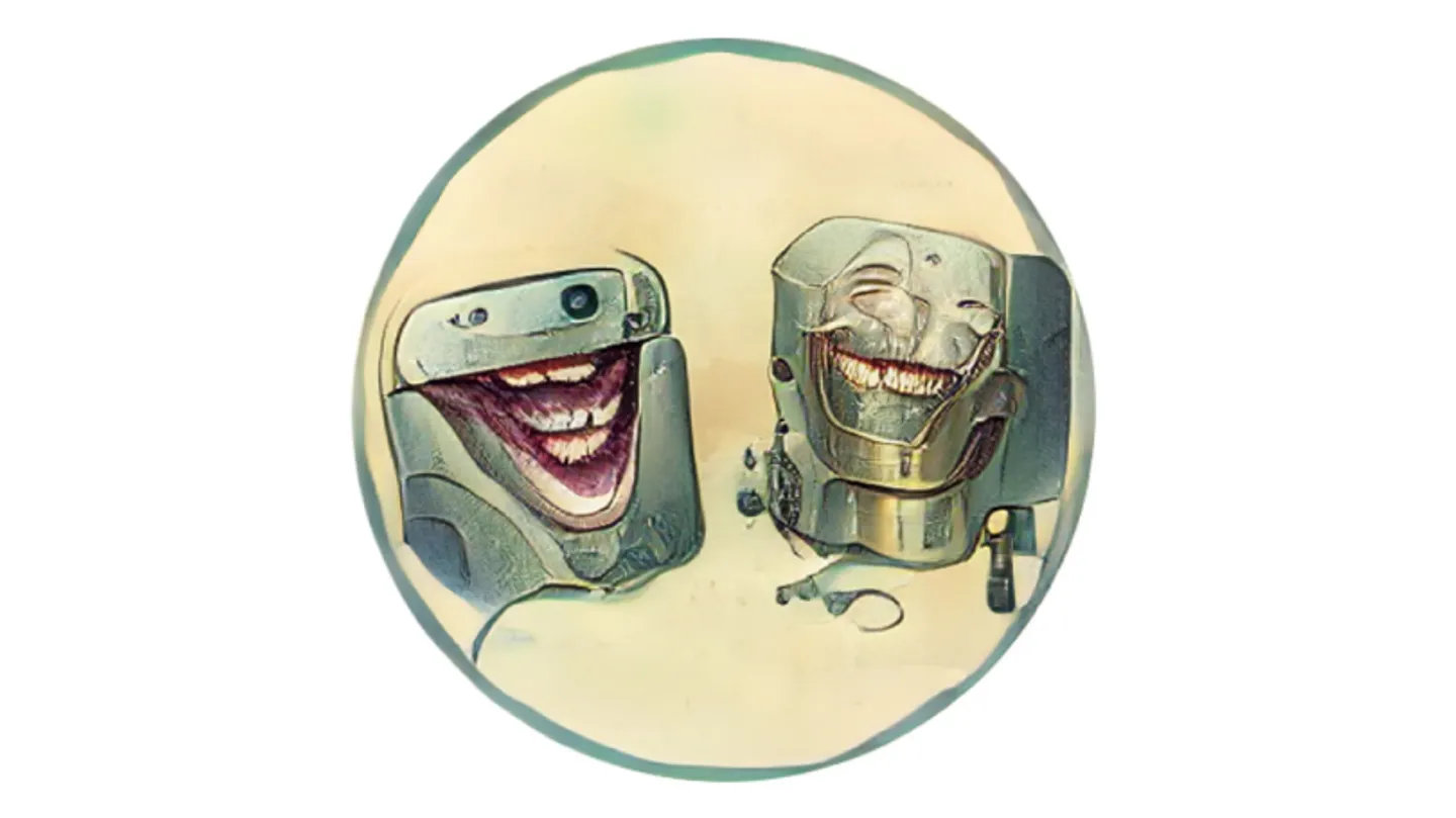 The Machine That Invented the Best Joke by Media Art Comics