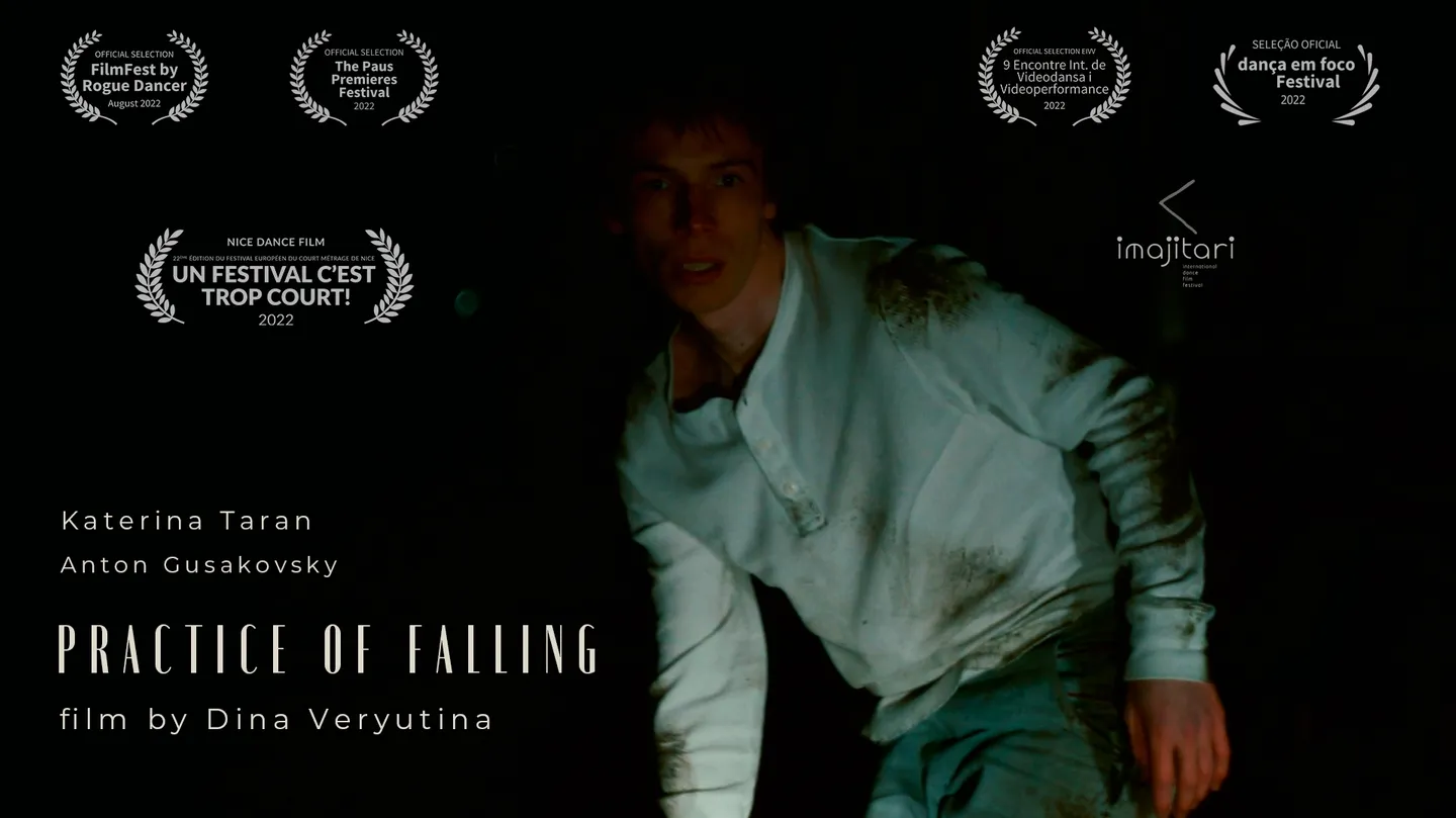 practice of falling by Dina Veruytina