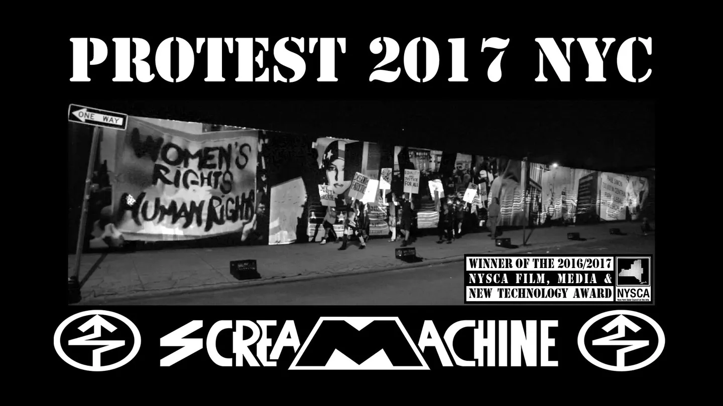Protest 2017 NYC by screaMachine