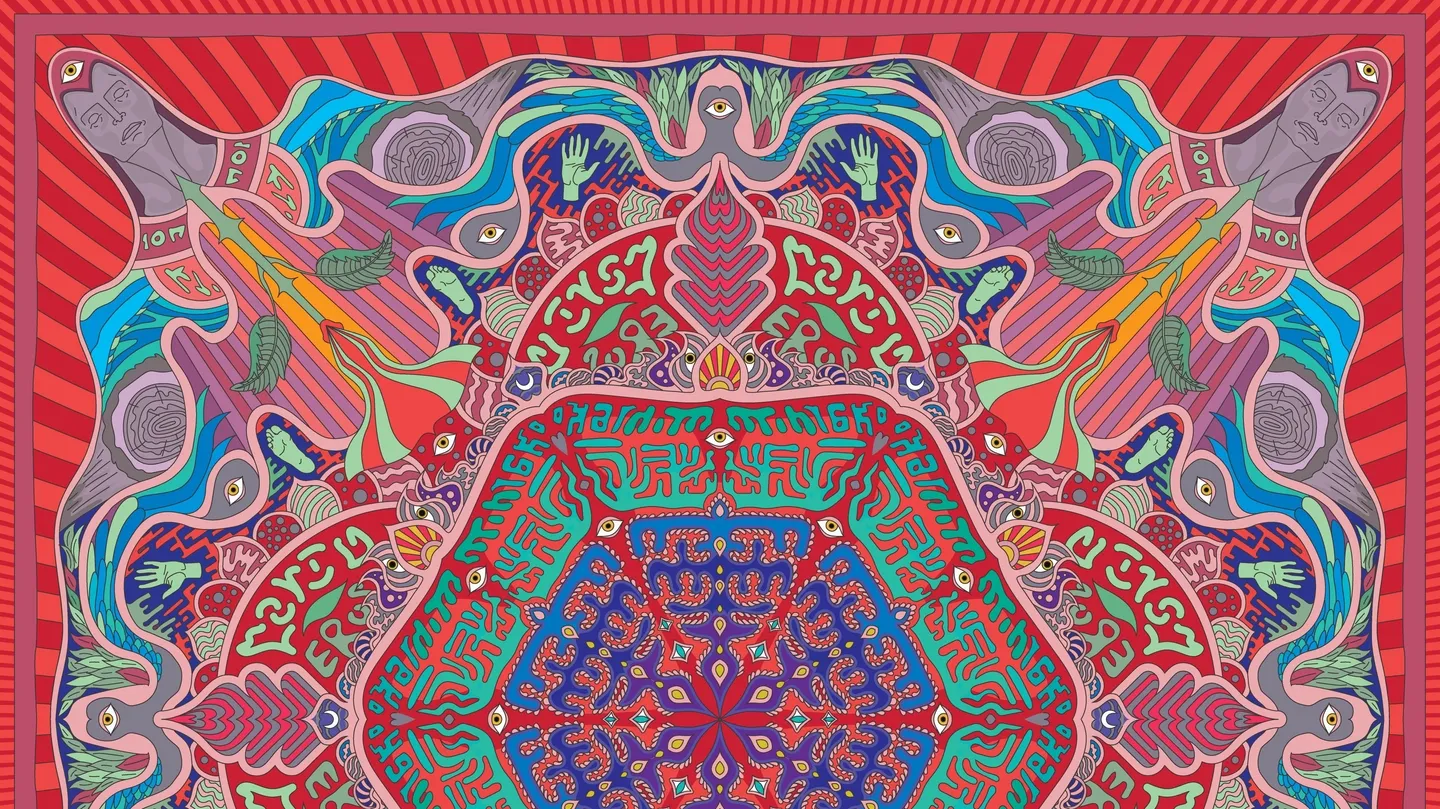 Mandala Red by Anamaria Miehs