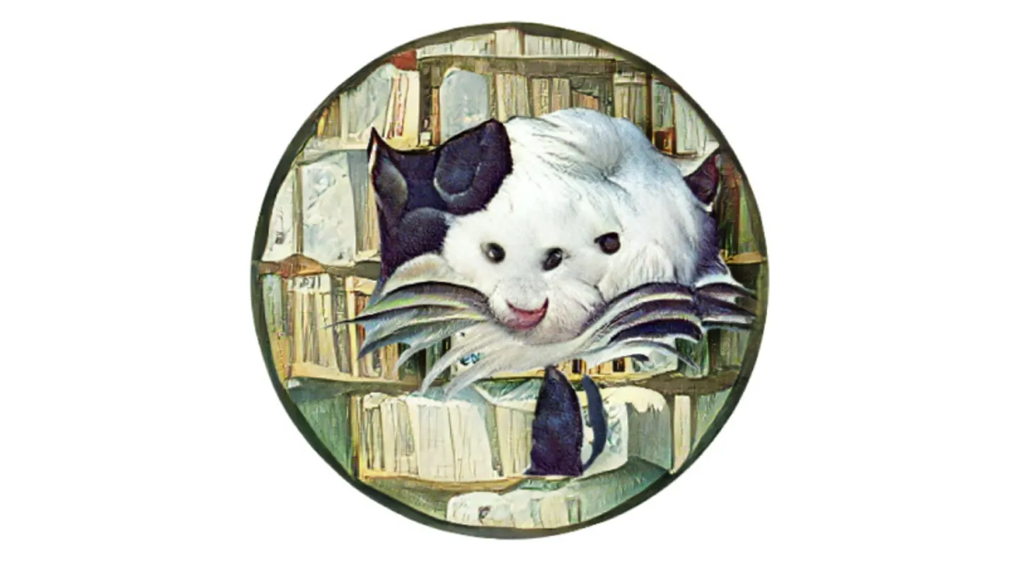 The Cat Who Downloaded All of Wikipedia by Media Art Comics