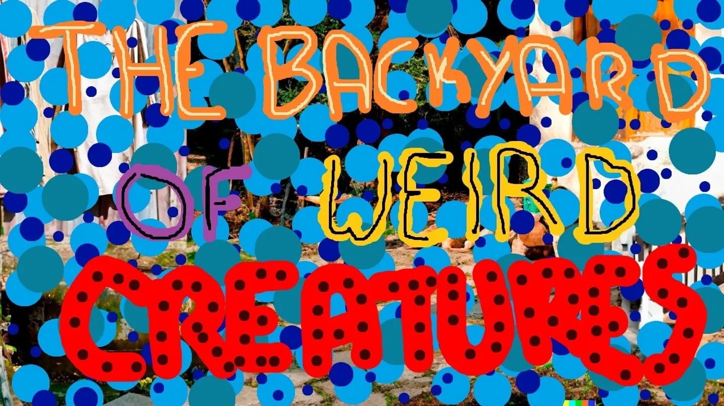The Backyard of Weird Creatures by Daniela  Souza