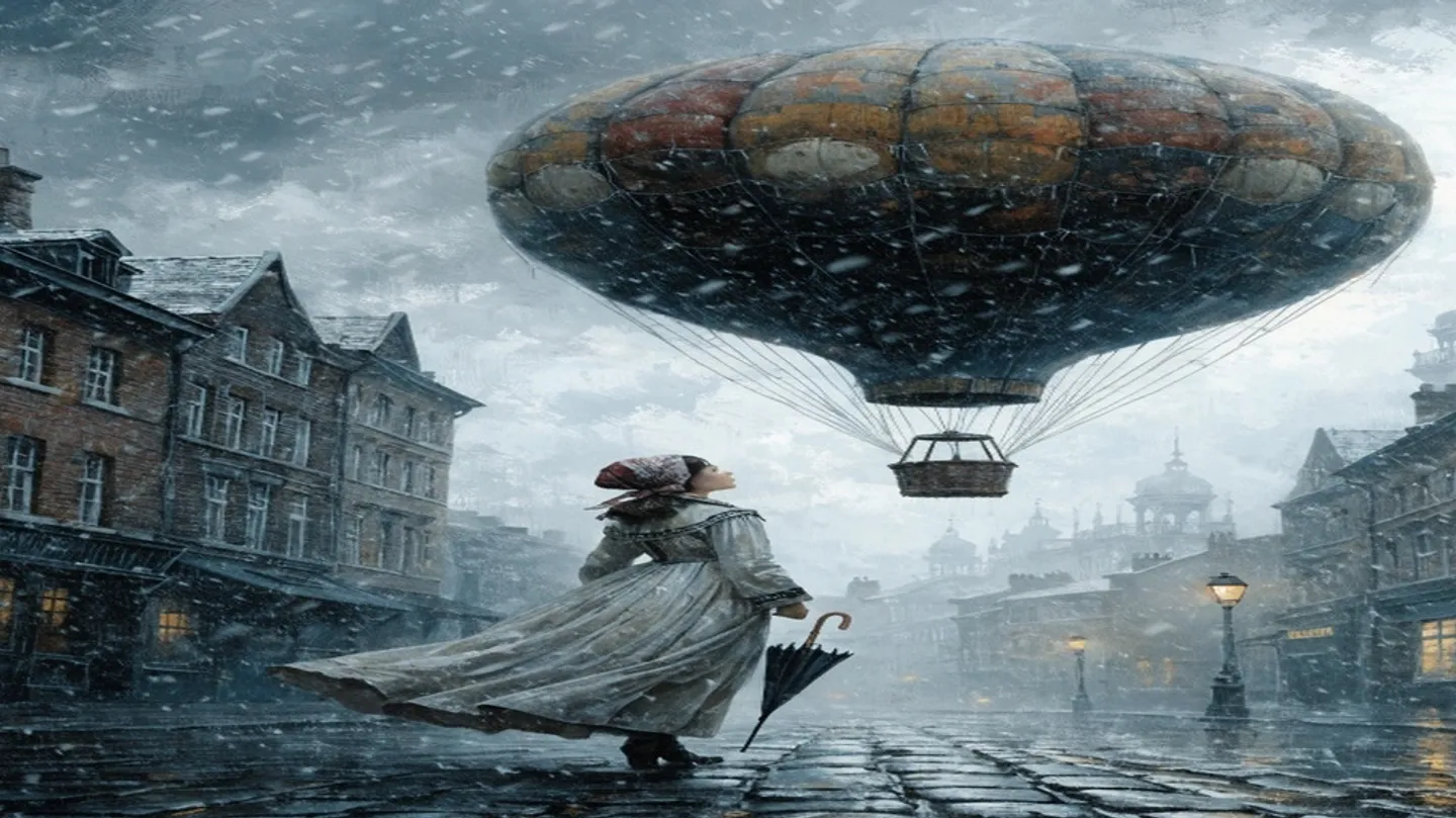 Whispers Beneath the Winter Balloon by MrGuyz