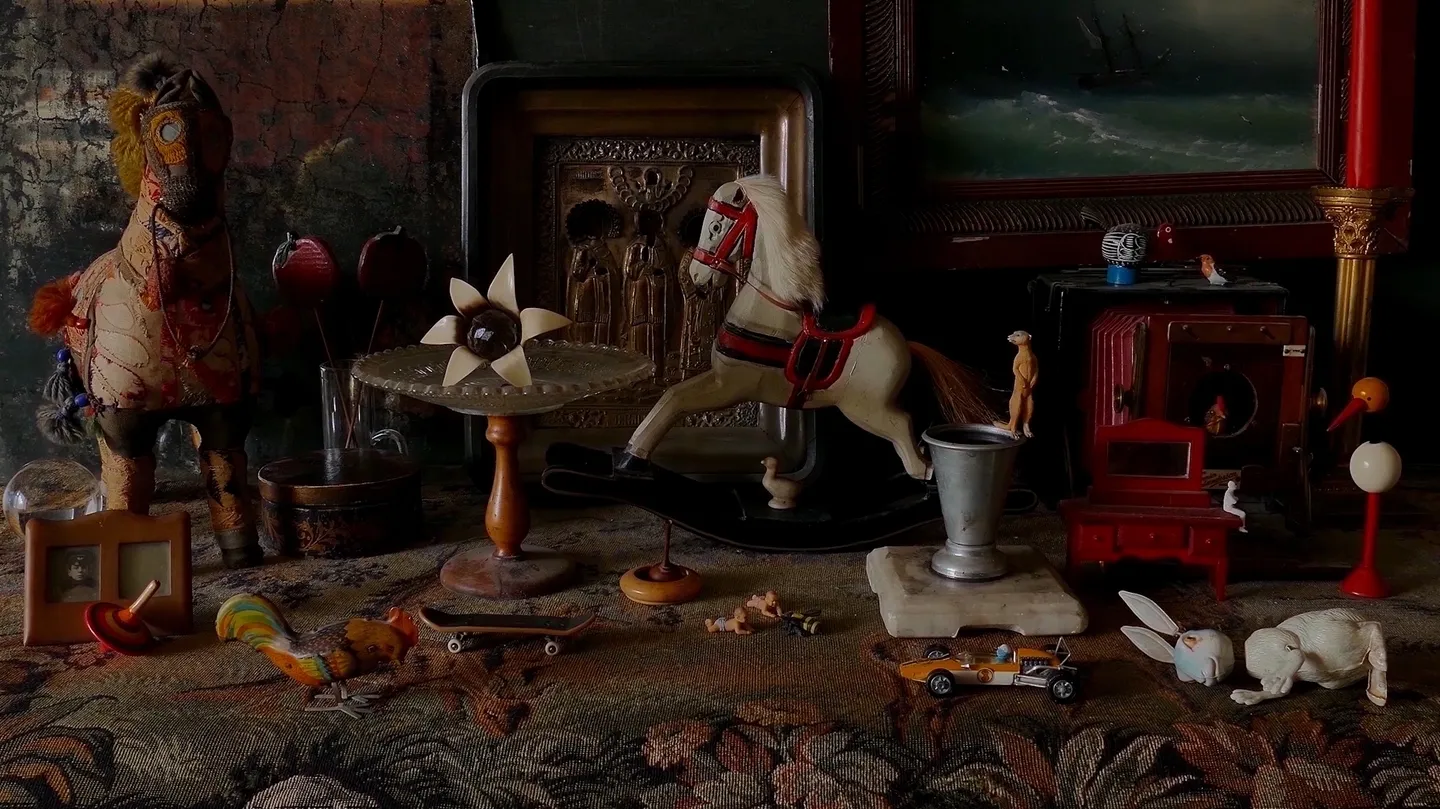 When I am at home alone by Alexandra Mitlyanskaya