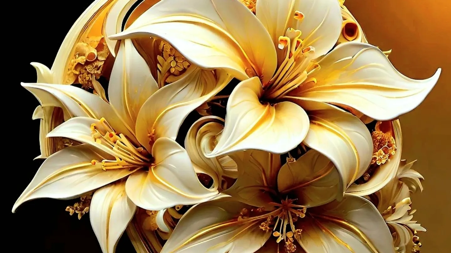 Fractal language 1 by Gabrielle M.