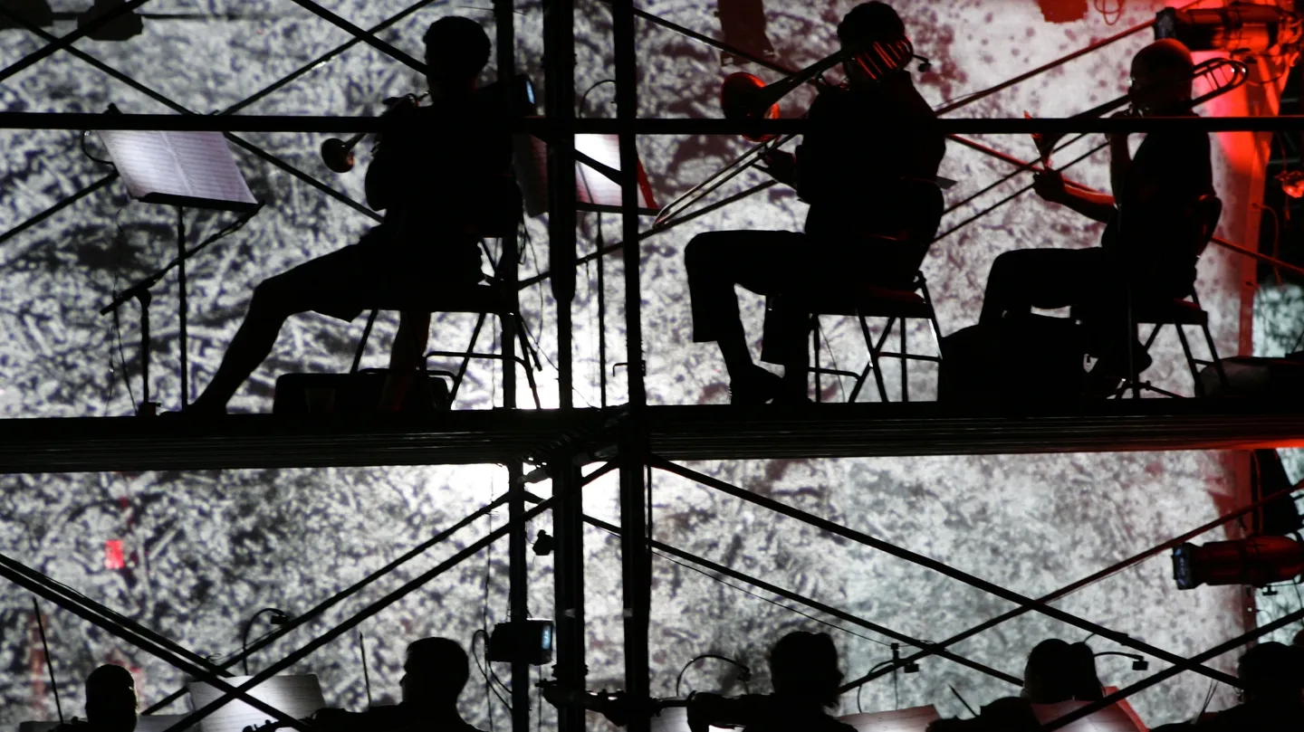 Decasia - live performance excerpt by Bill Morrison