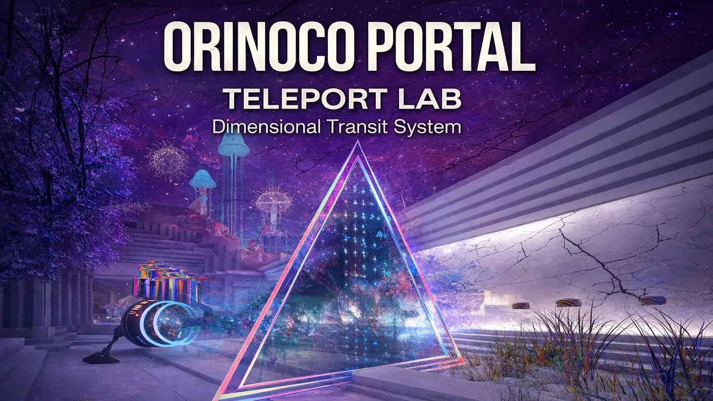Orinoco Portal - Glitch Energy Structure by Oblokos