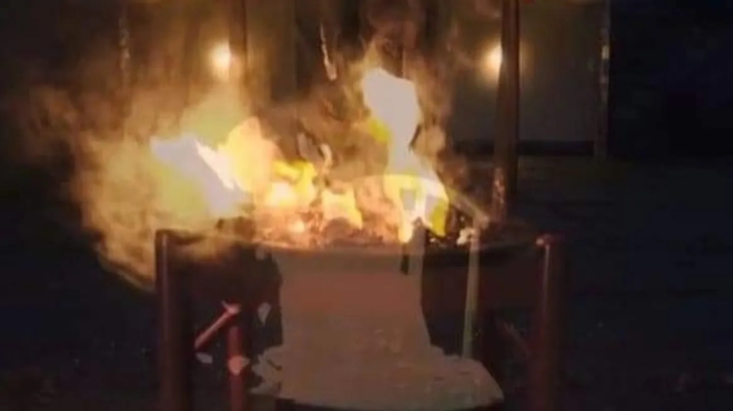 THE RUPTURE (Burning Goebbels) by Marcos Saboya