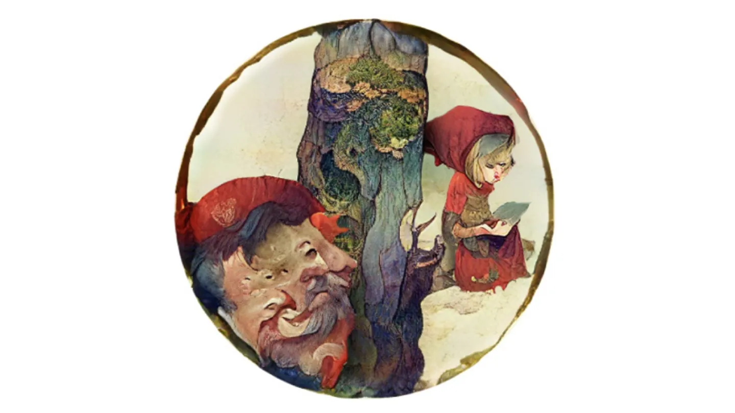 Little Red Riding China by Media Art Comics