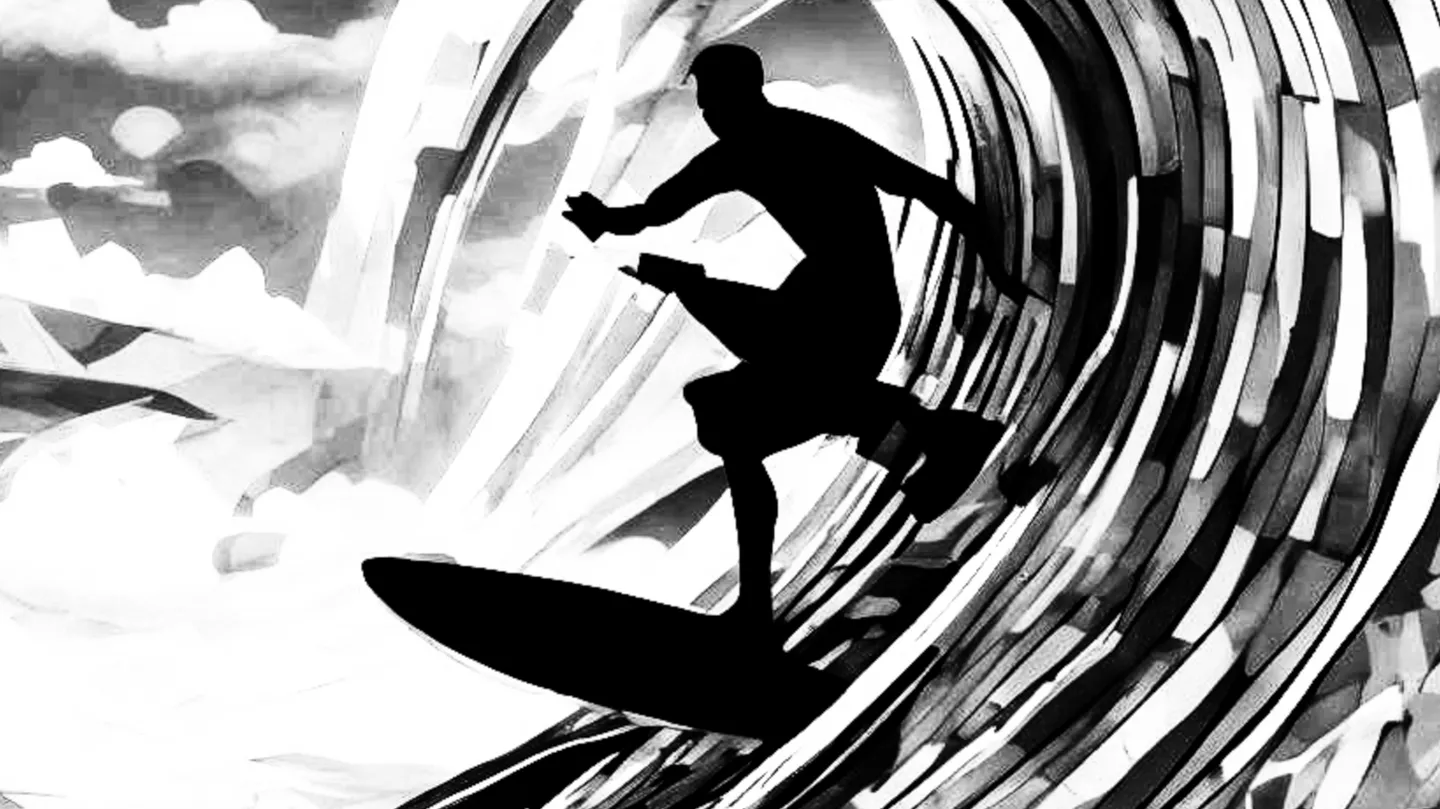 the surf by Nick Peustjens