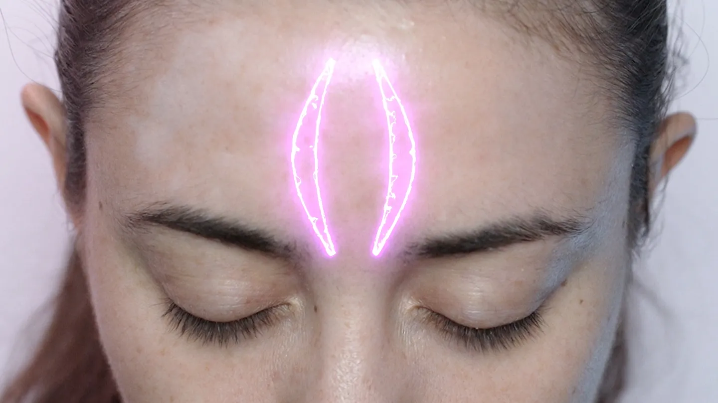 Forehead Vulva Channeling Research by S()fia Braga