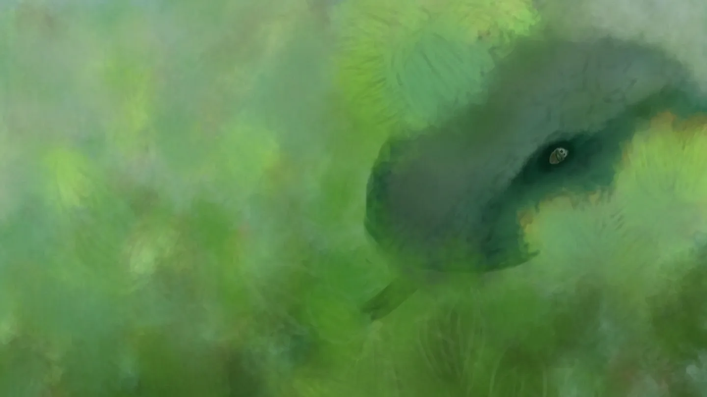 Snake in The Foliage by Toña Gonzalez-Brown