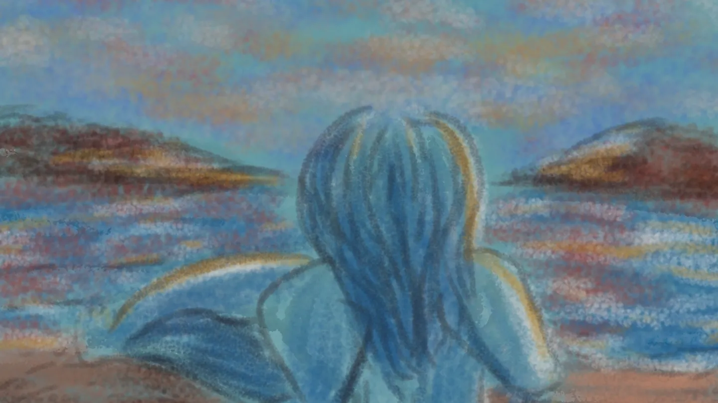 Tranquil Shore by Toña Gonzalez-Brown