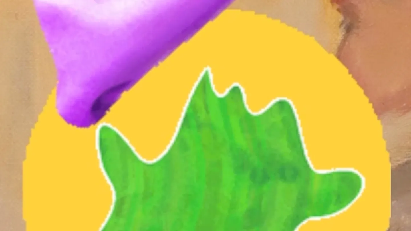 untitled (purple nose) by Anouk Kruithof