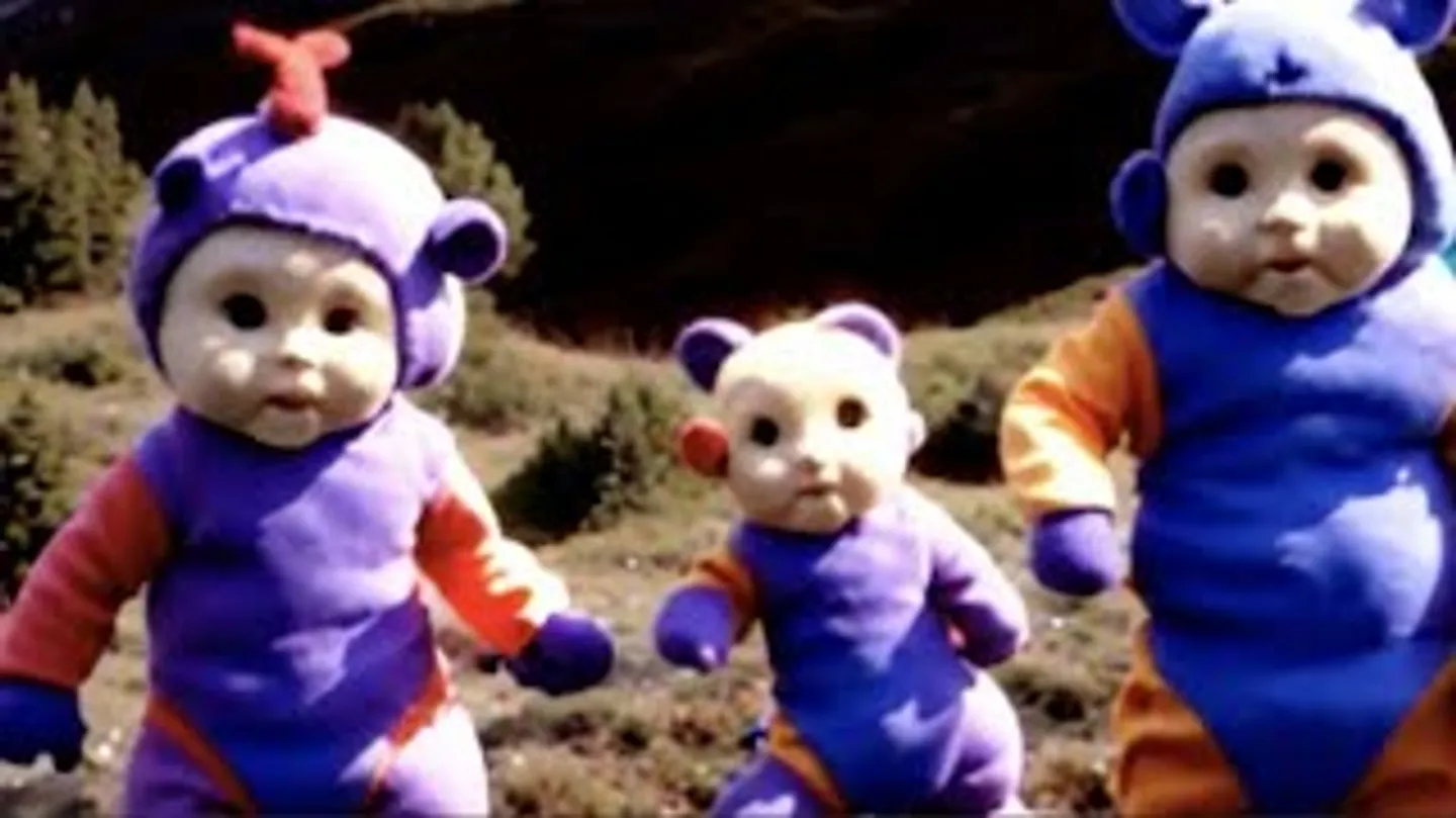 Teletubbies from the Alps by Fabian Mosele
