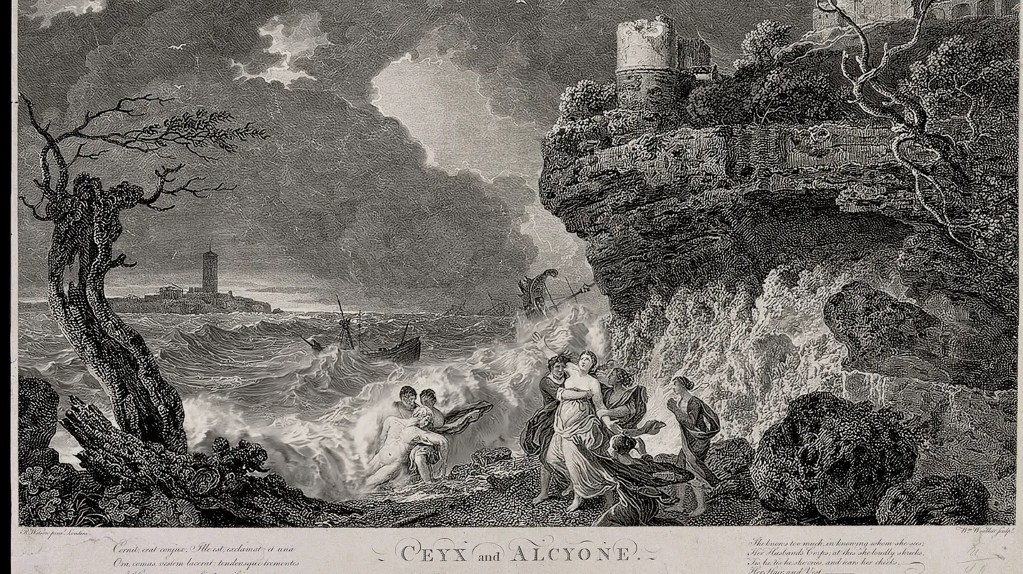 Ceyx and Alcyone by Samuel Bester