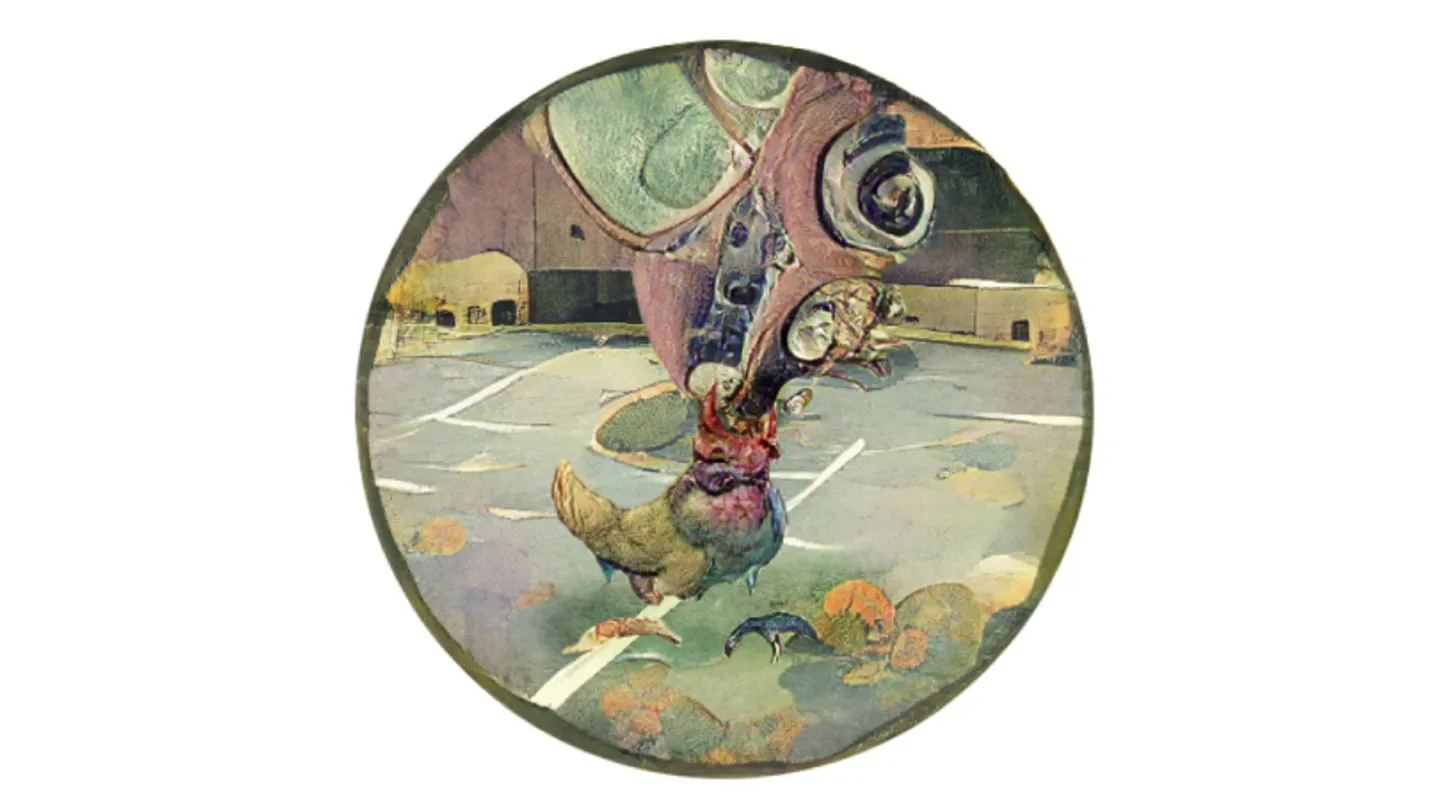 Why Did the Chicken Post Her Facebook... by Media Art Comics