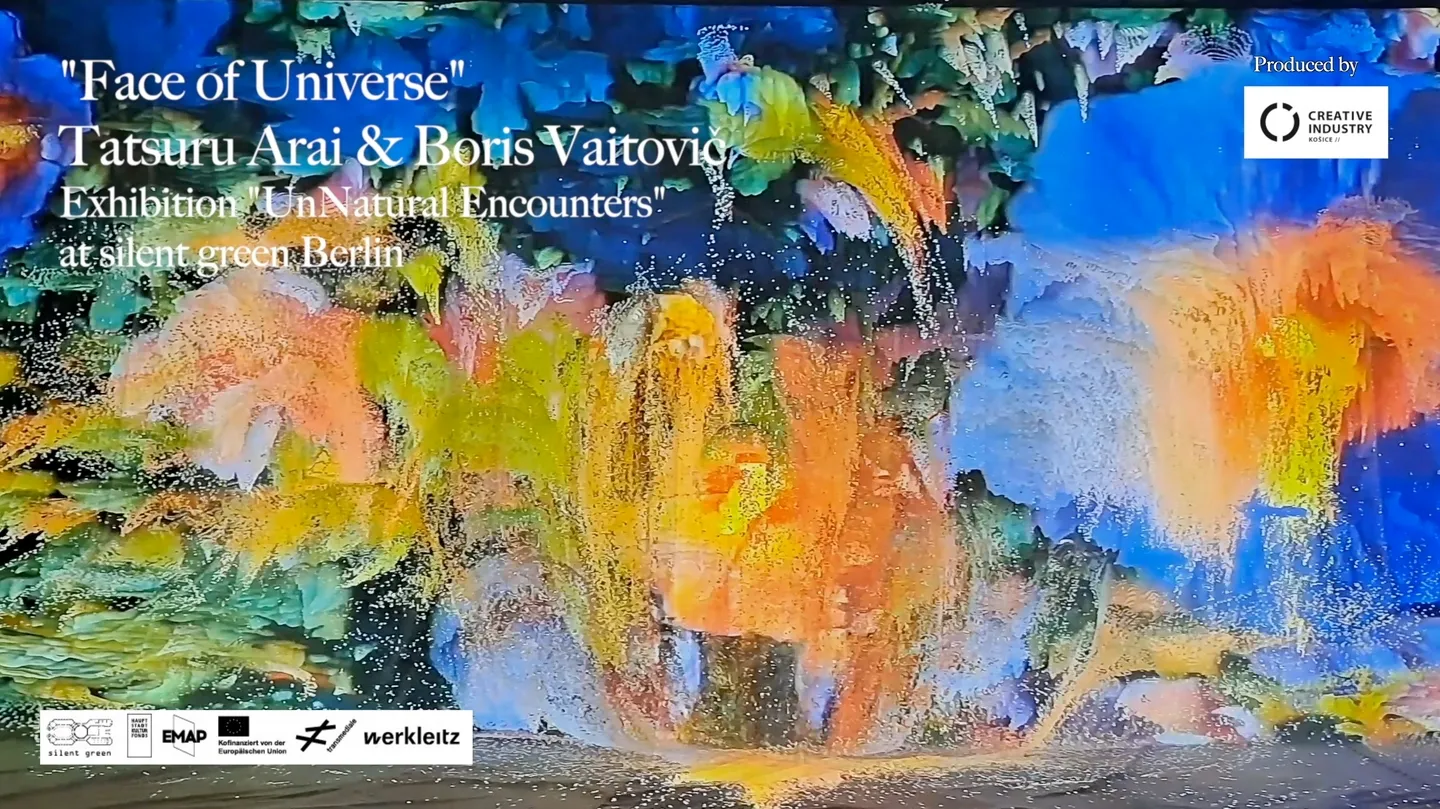 Face Of Universe at silent green Berlin by Tatsuru Arai