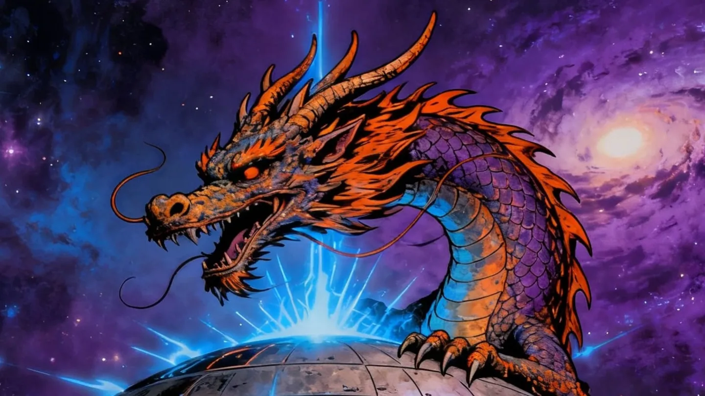 dragon by Juana Guillén Barrientos