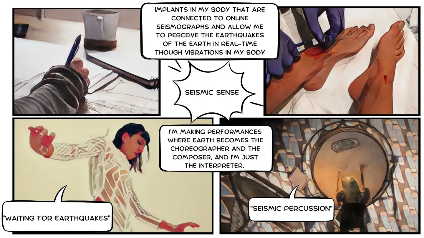 Waiting for an Earthquake by Media Art Comics