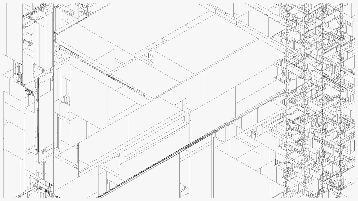 abstract urbanism NO°7 by Ultravioletto