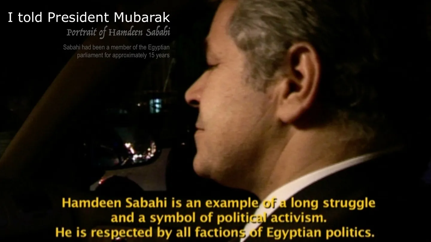 I Told President Mubarak by Khaled Ramadan