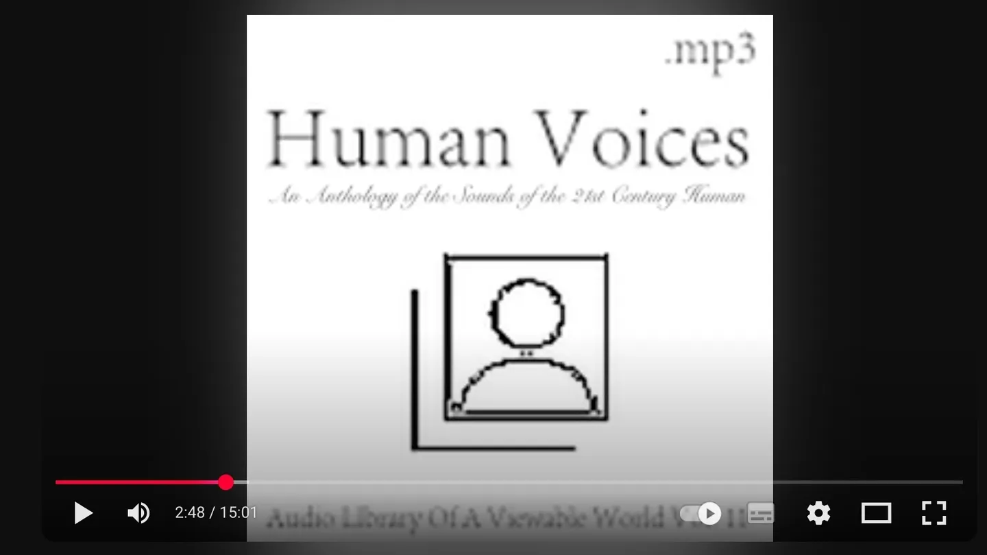 Human Voices by John-Robin Bold