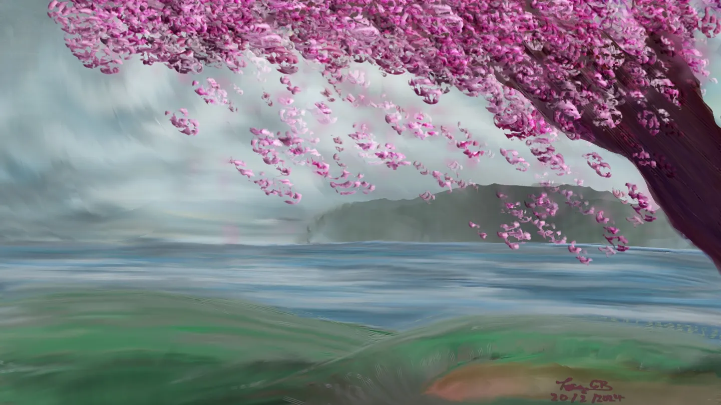 Blossoms in The Wind by Toña Gonzalez-Brown