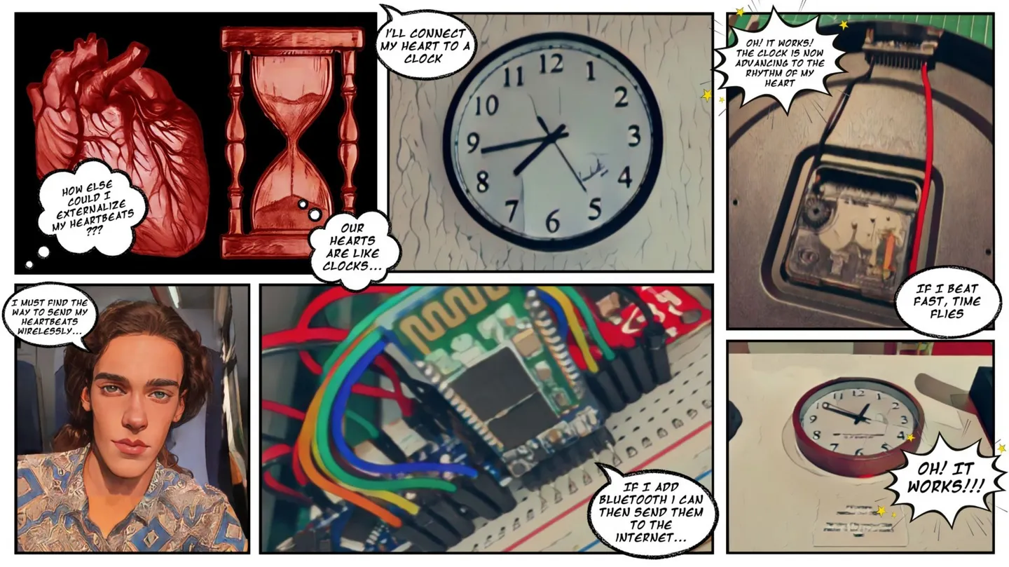 The Heart Is a Clock by Media Art Comics