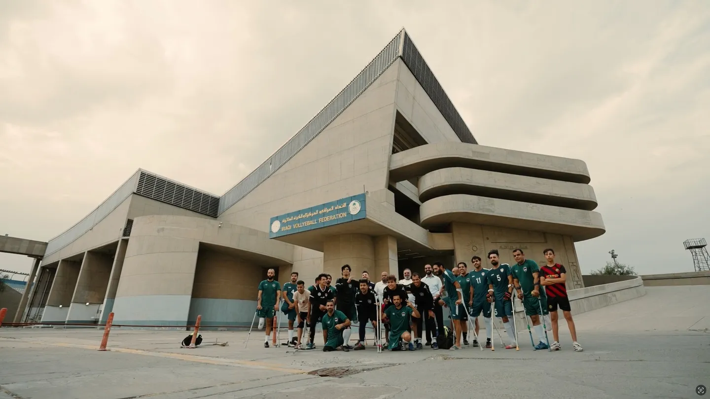 The Team ( Le Corbusier in Baghdad ) by Louis-Cyprien Rials