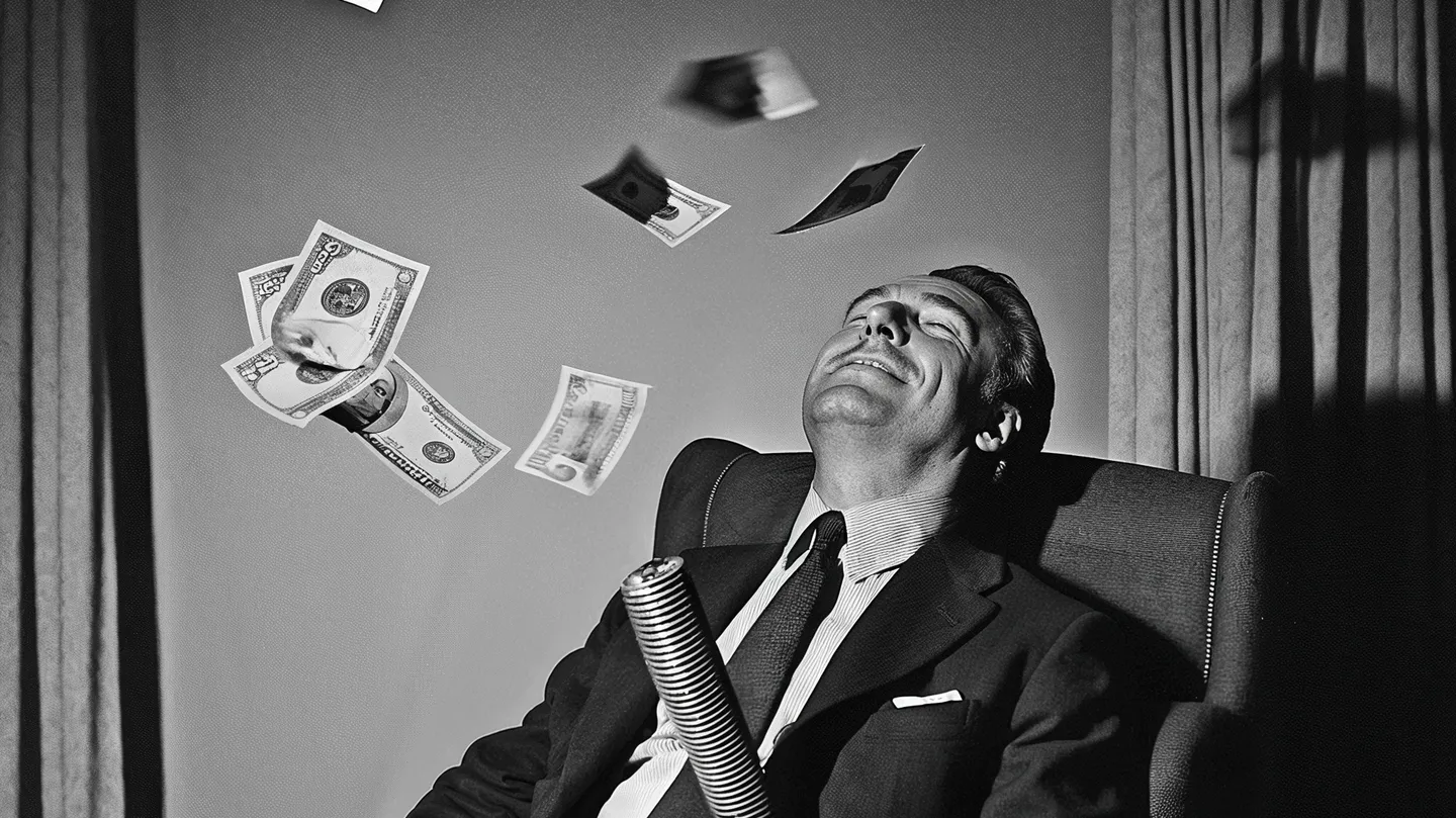 Cashflow Nirvana by Boris Eldagsen