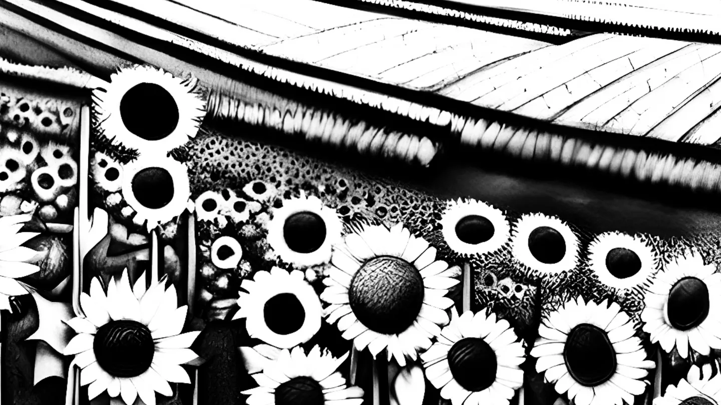 the sunflowers by Nick Peustjens