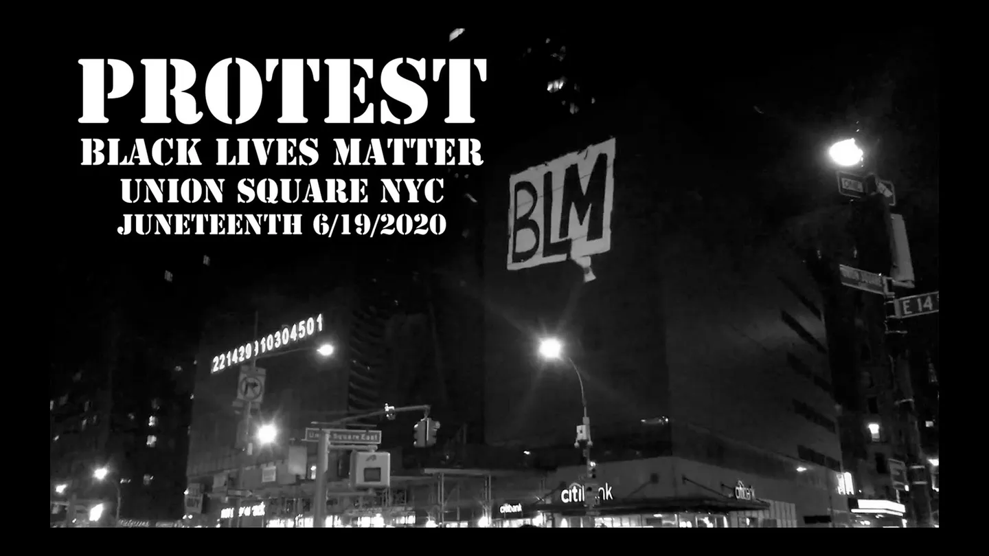 Protest: Black Lives Matter [Street Intervention] Juneteenth 2020 by screaMachine