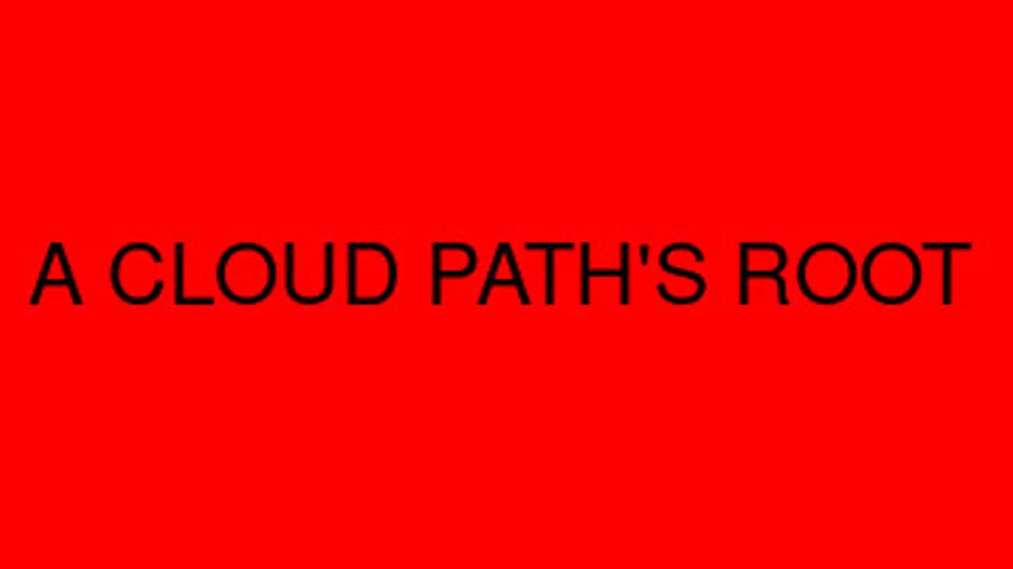 A Cloud Path's Root by thjbdvlt