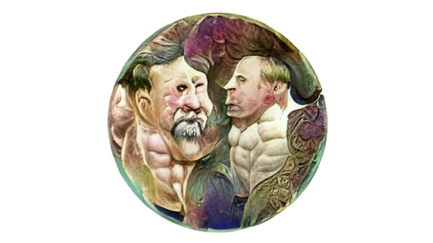 Xi Jinping and Putin’s Adventures by Media Art Comics
