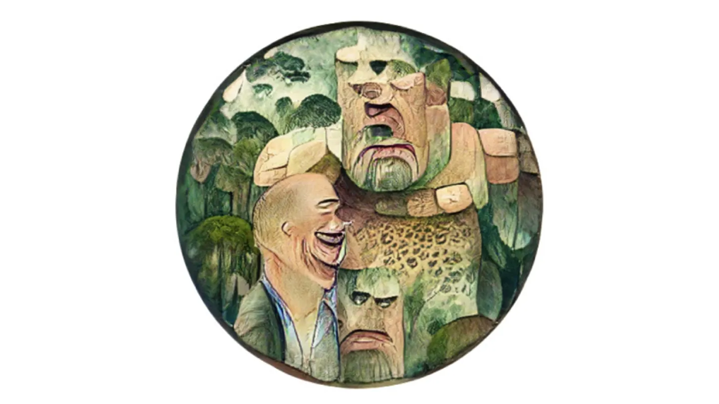 Jeff Bezos and the Giant by Media Art Comics