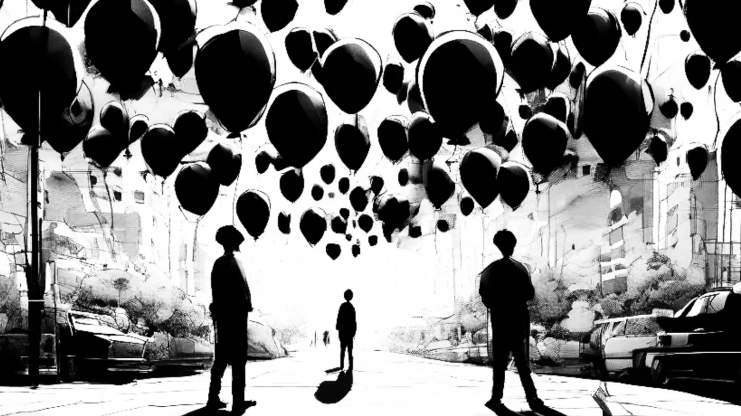 the balloons by Nick Peustjens