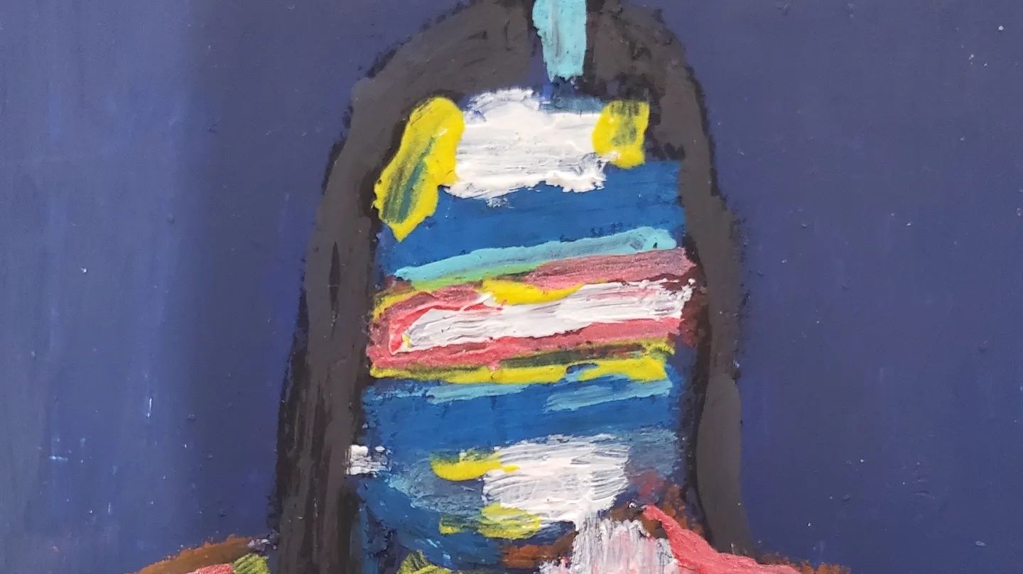the Art seeing his paintings ( no9) by Andre Pace