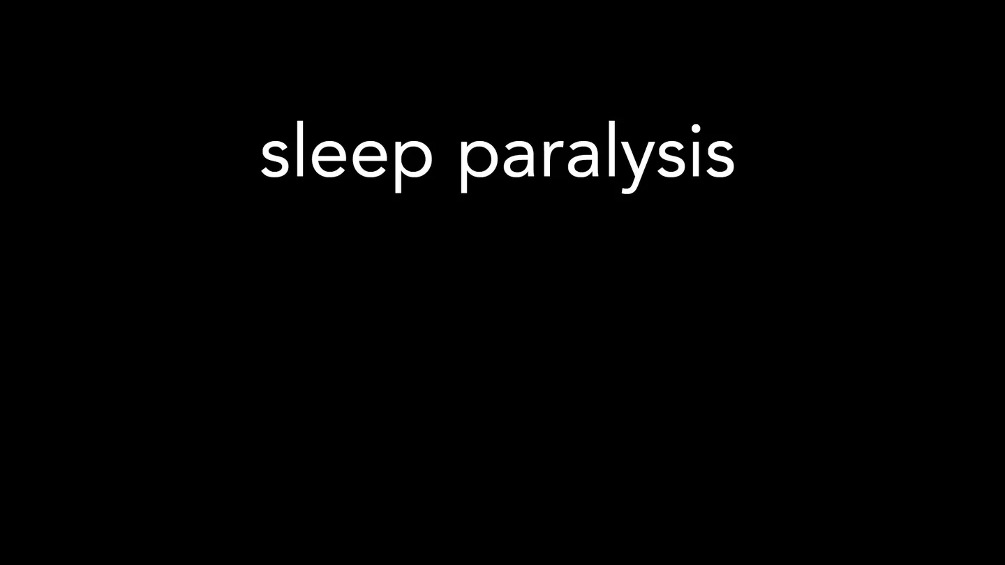 Sleep Paralysis by marielemoigne