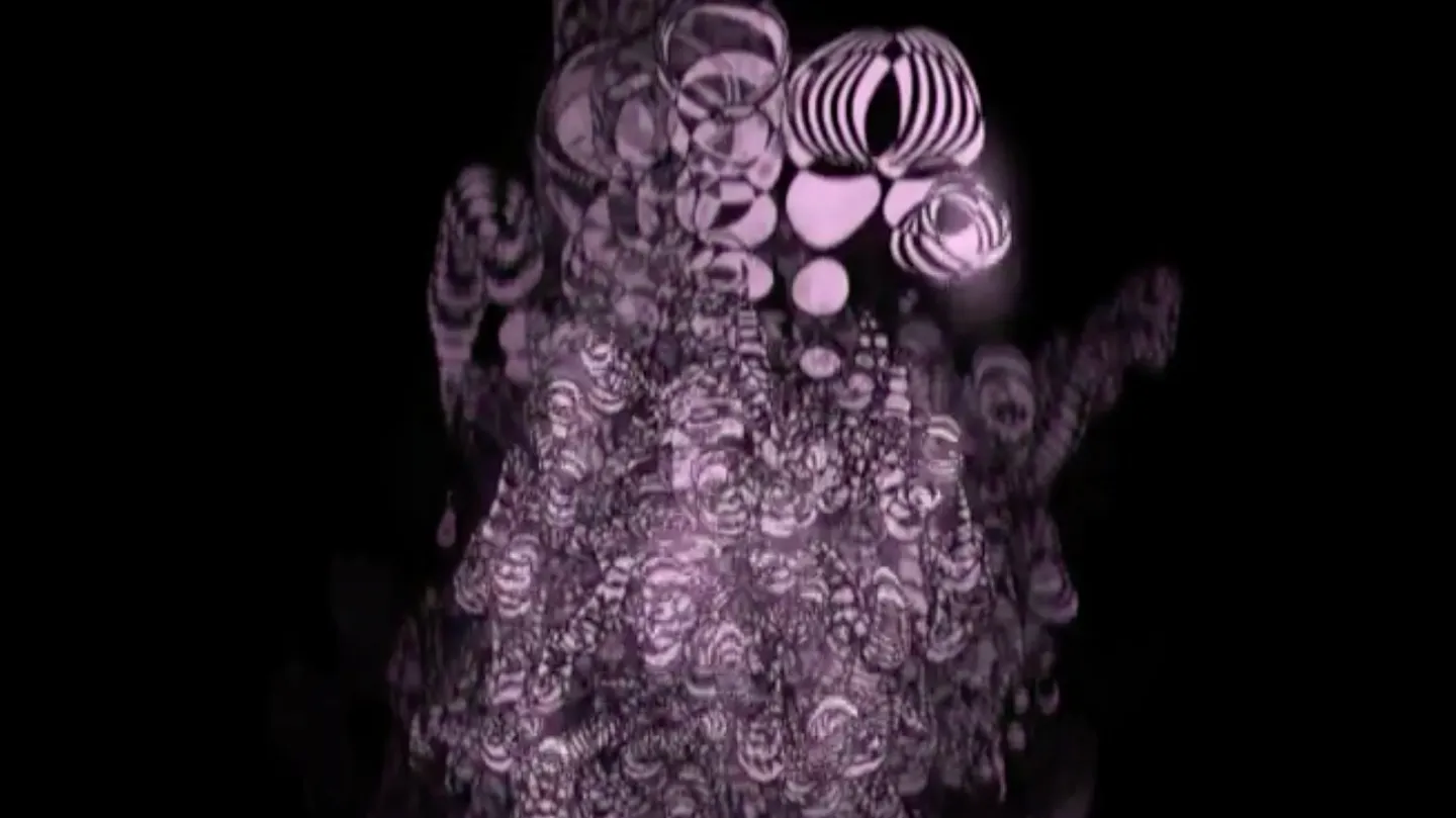Dancing Particles 1 by Olympia