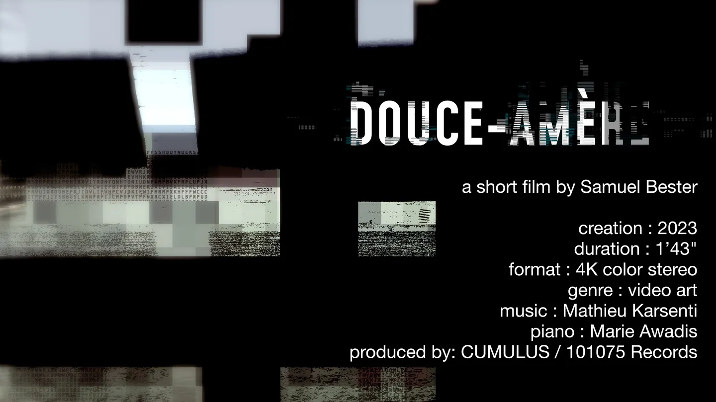 douce-amère by Samuel Bester