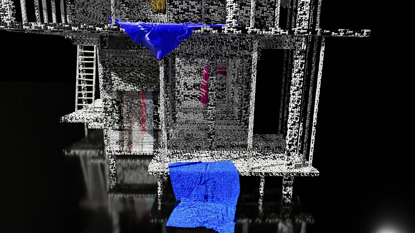 A house of threads #2 by Diane Cescutti