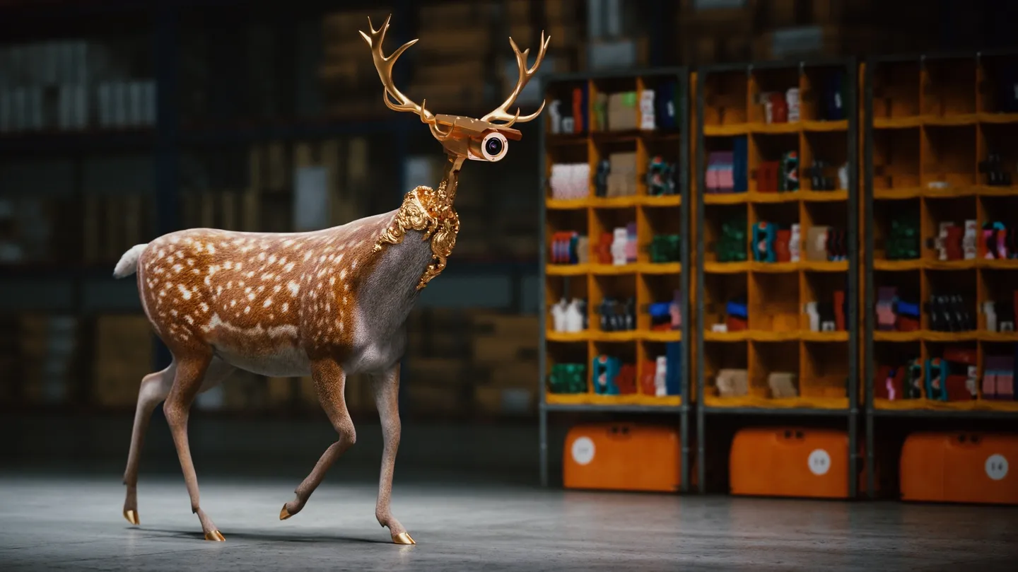 Mythological Menagerie - Ceryneian Hind by Jonathan Monaghan
